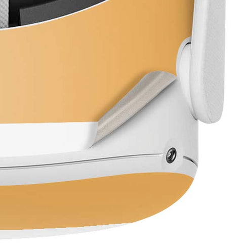 Amber Yellow Oculus Quest 2 Skin